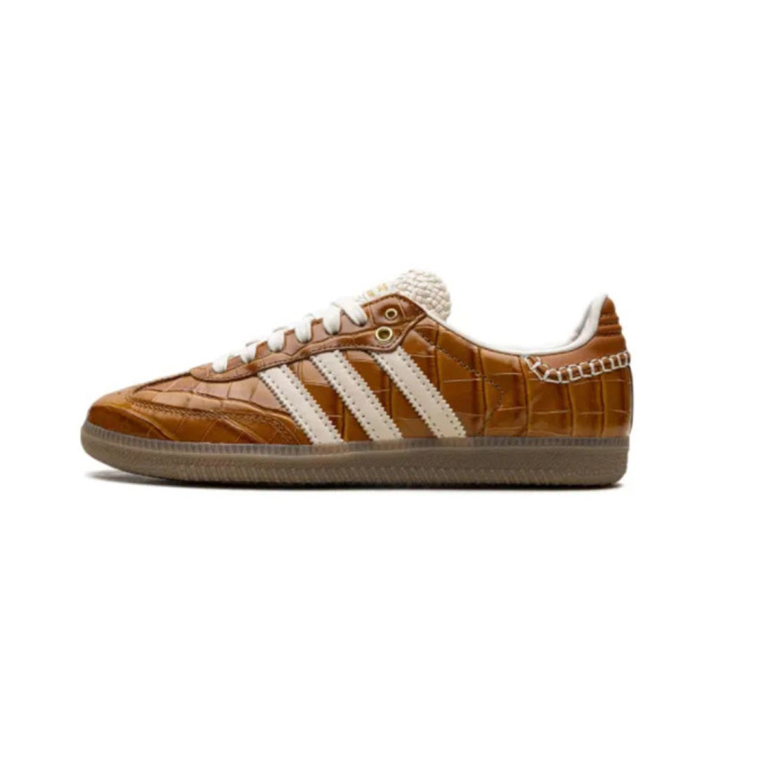 Wales Bonner x Adidas Samba Crocodile Skin "Brown"