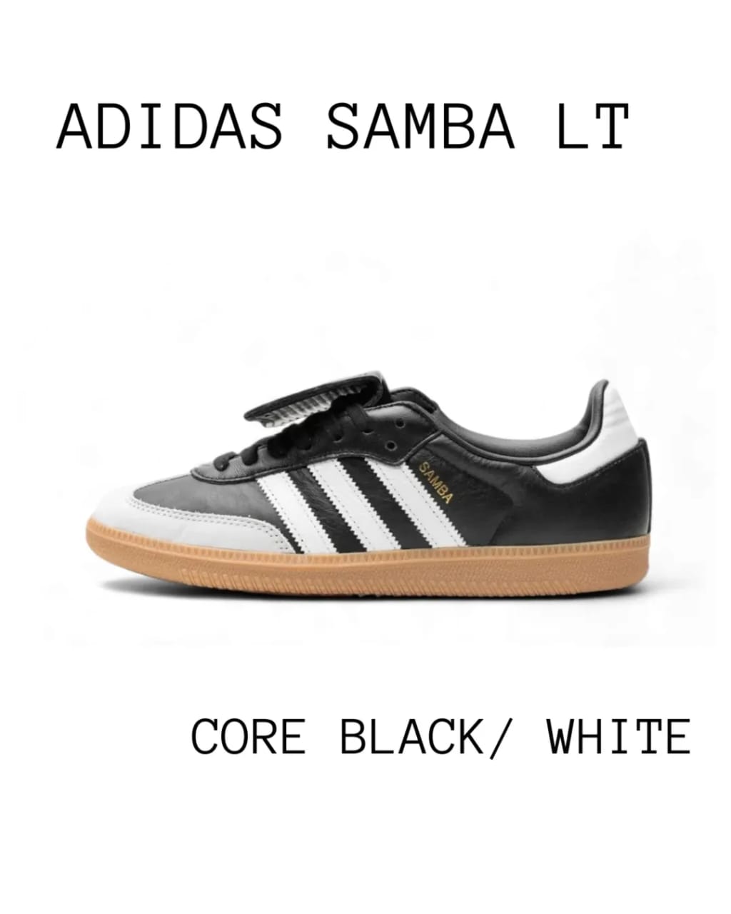 Adidas Samba LT "Core Black / White"