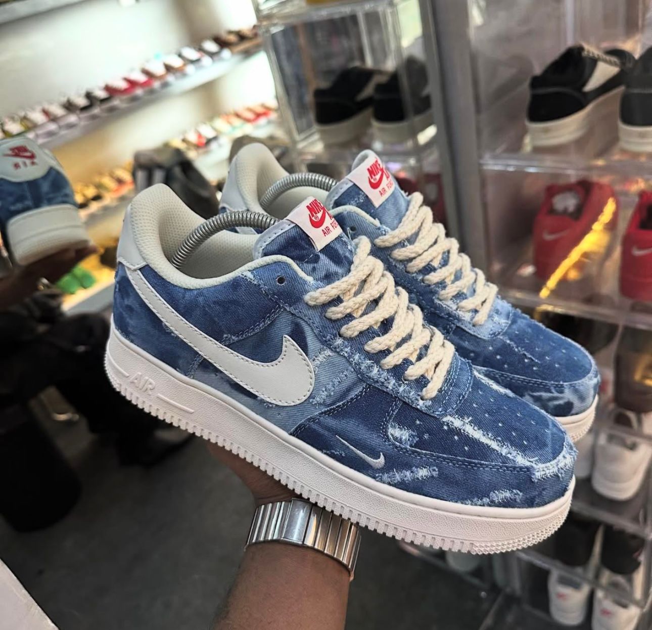 Nike Air Force 1 "Denim Blue"