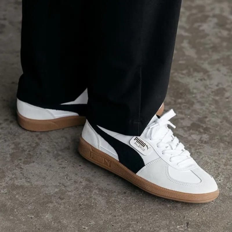 Puma Palermo "White Vapor Gray Gum"