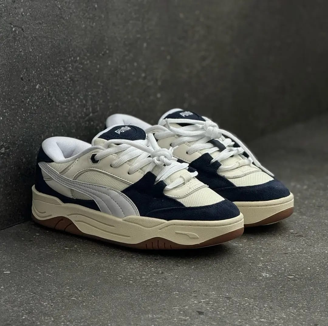 Puma 180 Vintage "White Navy