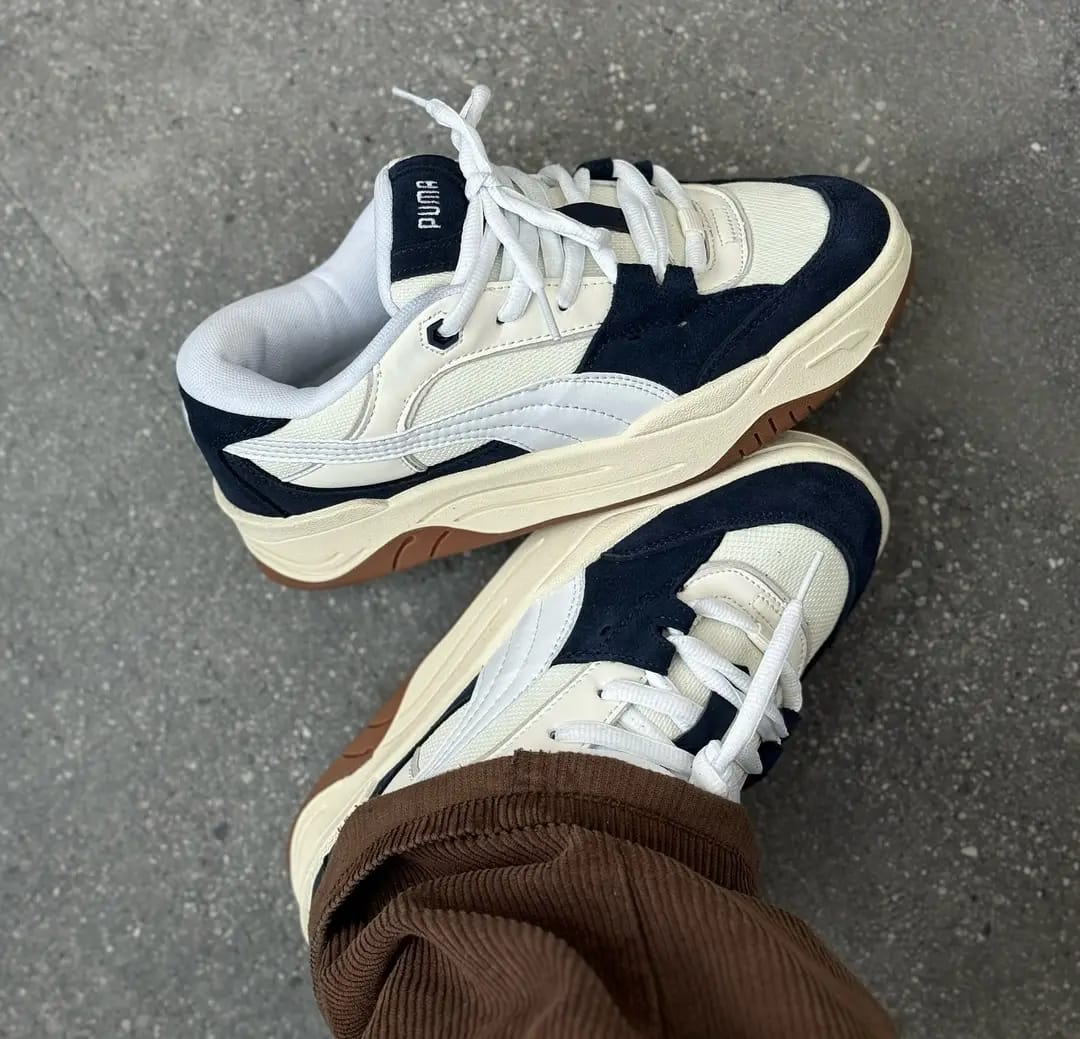 Puma 180 Vintage "White Navy