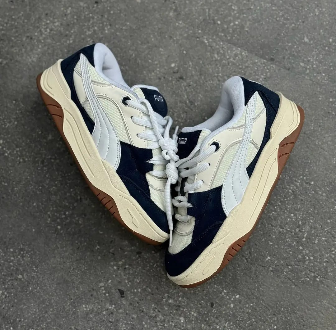Puma 180 Vintage "White Navy