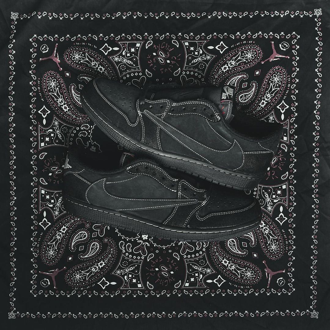 Nike Air Jordan Retro1 Low X Travis Scott "Phantom"