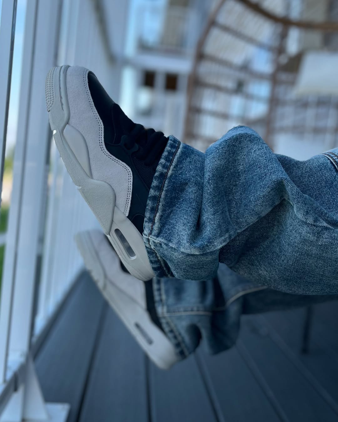 Nike Jordan 4 RM "Black/ Light Bone