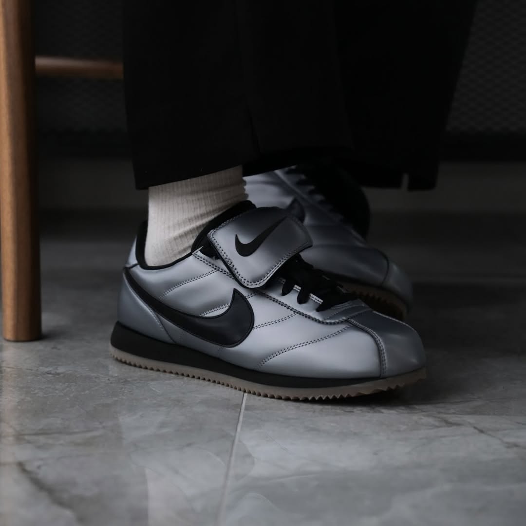 Nike Cortez SE Tiempo Pack Metallic 'Cool Grey