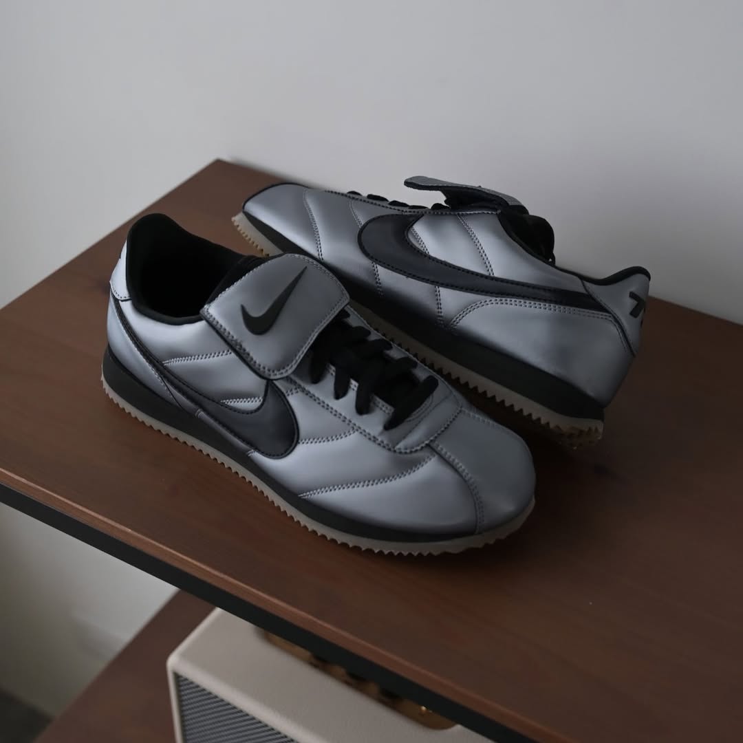 Nike Cortez SE Tiempo Pack Metallic 'Cool Grey