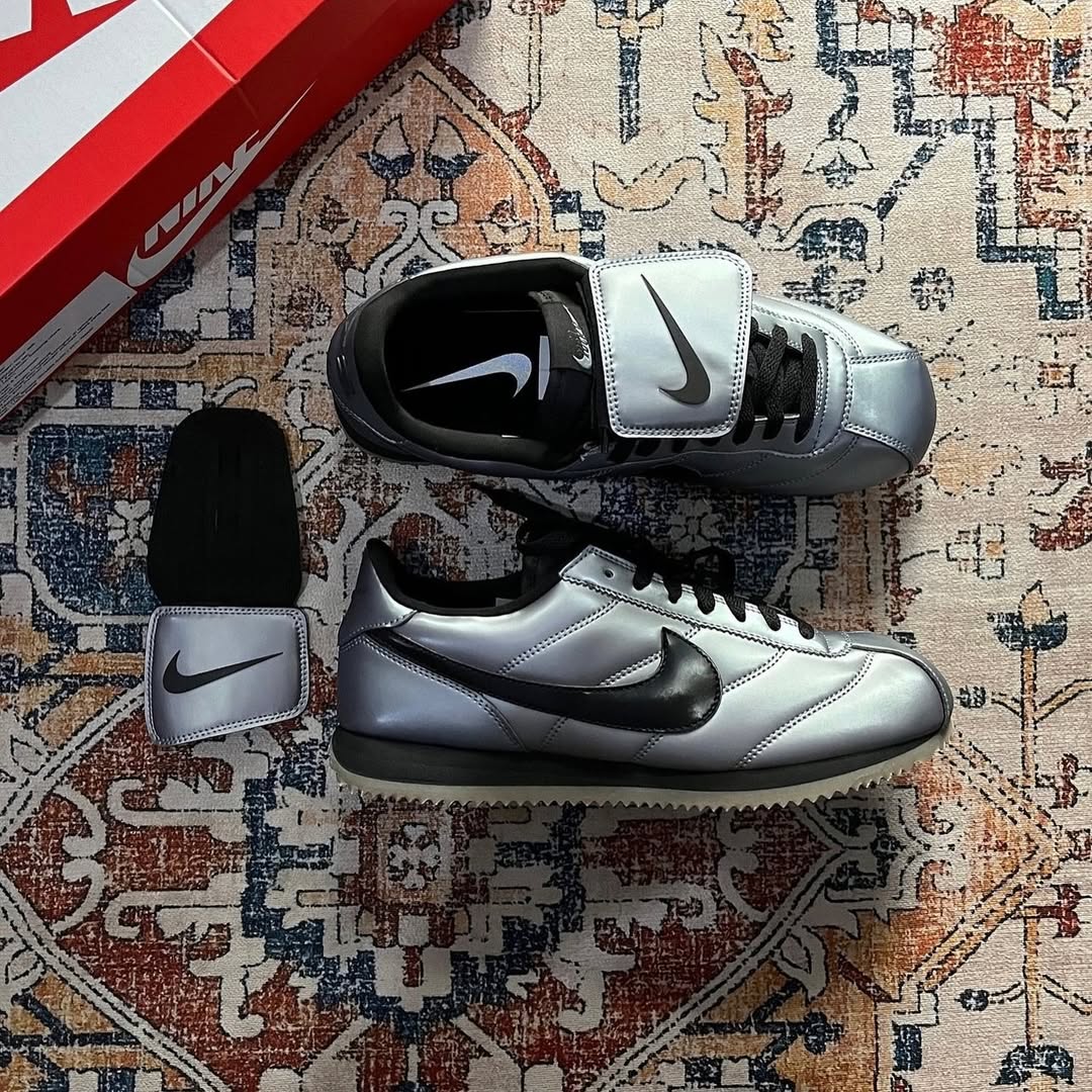 Nike Cortez SE Tiempo Pack Metallic 'Cool Grey