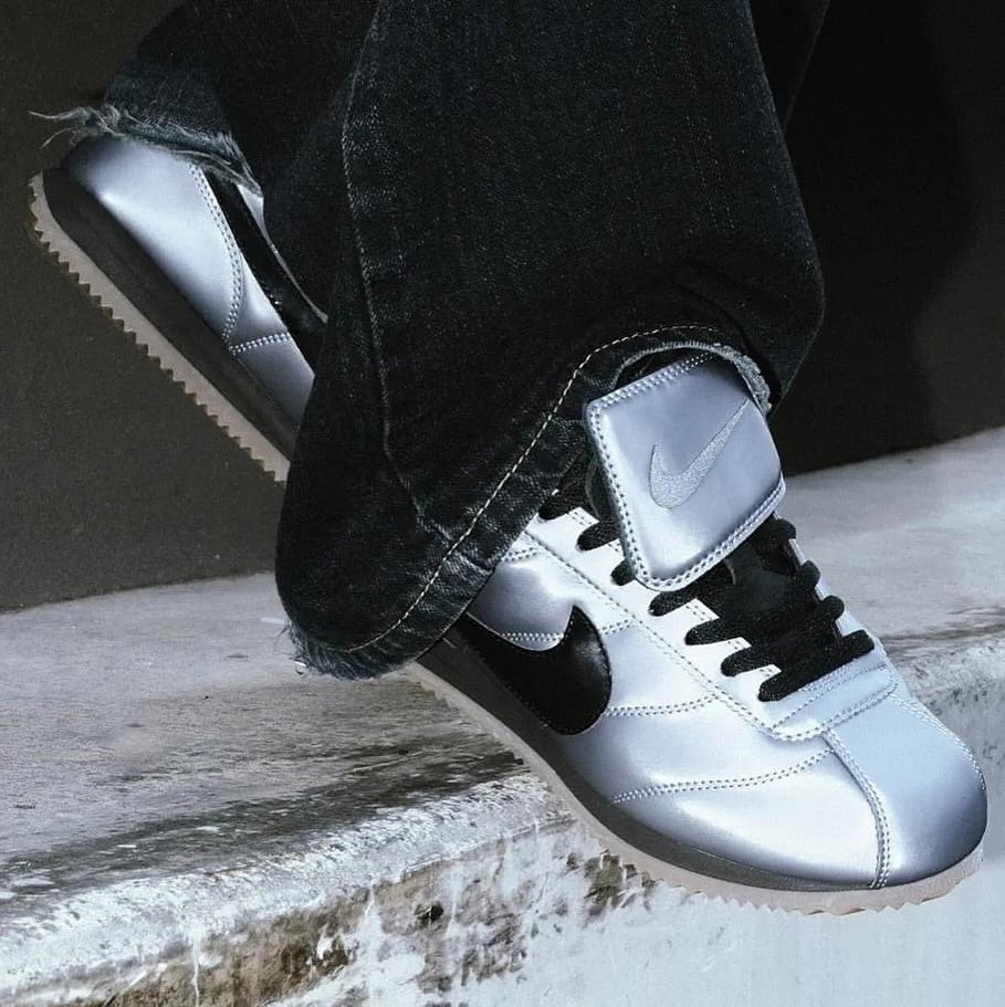 Nike Cortez SE Tiempo Pack Metallic 'Cool Grey