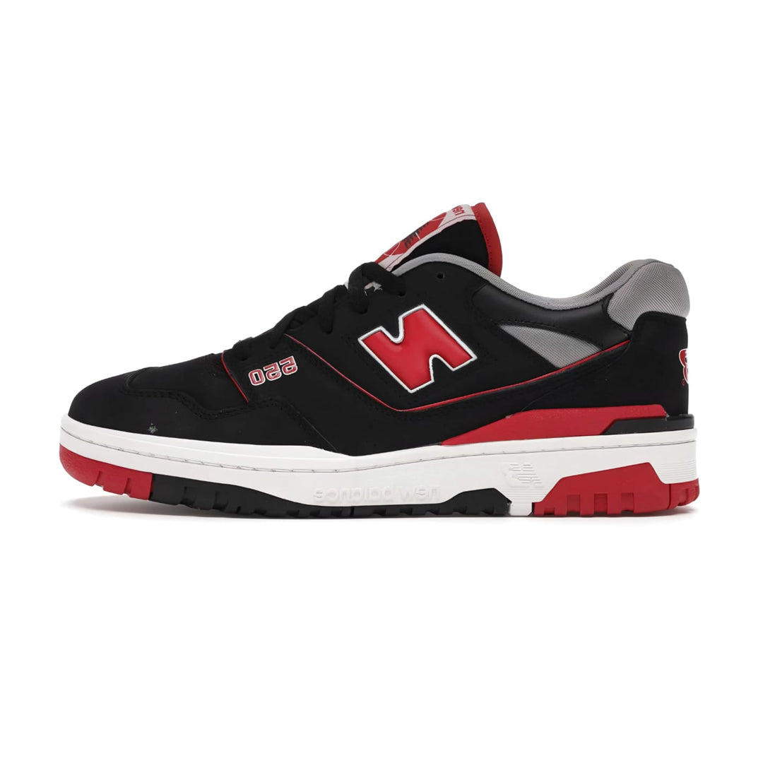 New Balance 550 Black Red Bred SHOES
