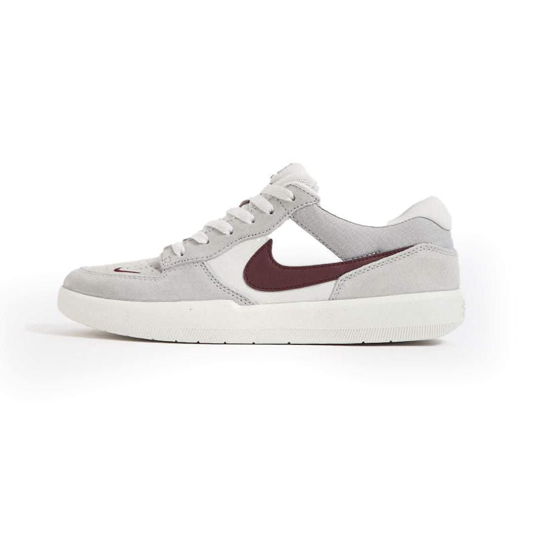 Nike SB Force 58 platinum tint grey-dark team red
