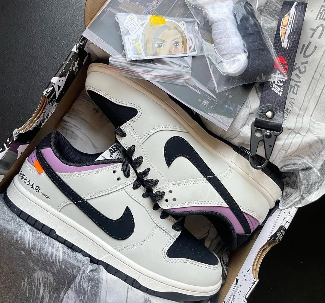 No Brainer x Nike Sb Dunk Low Ae86 "Initial D"