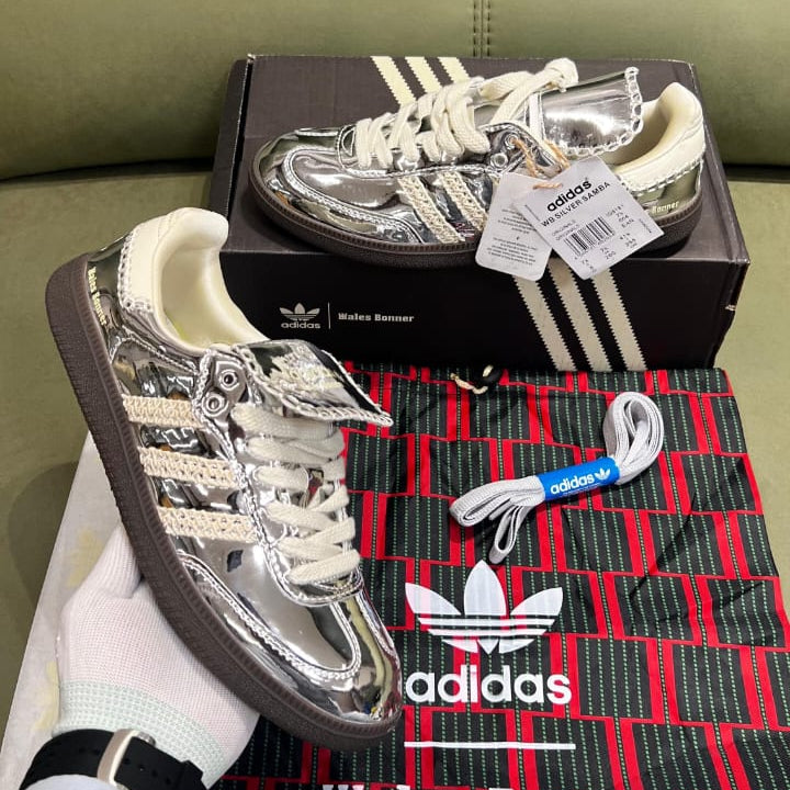 Wales Bonner x Adidas Originals Samba "Silver"