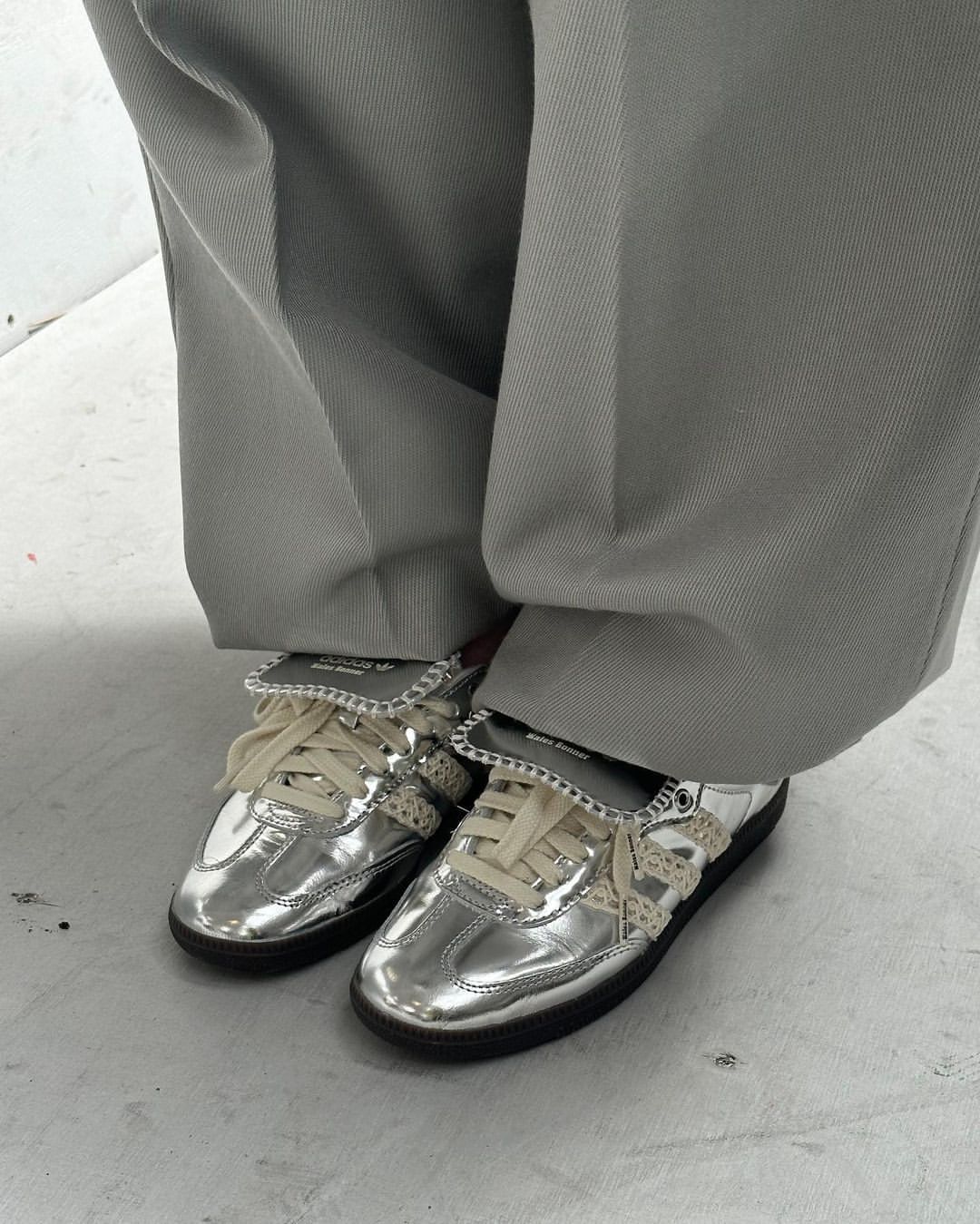 Wales Bonner x Adidas Originals Samba "Silver"