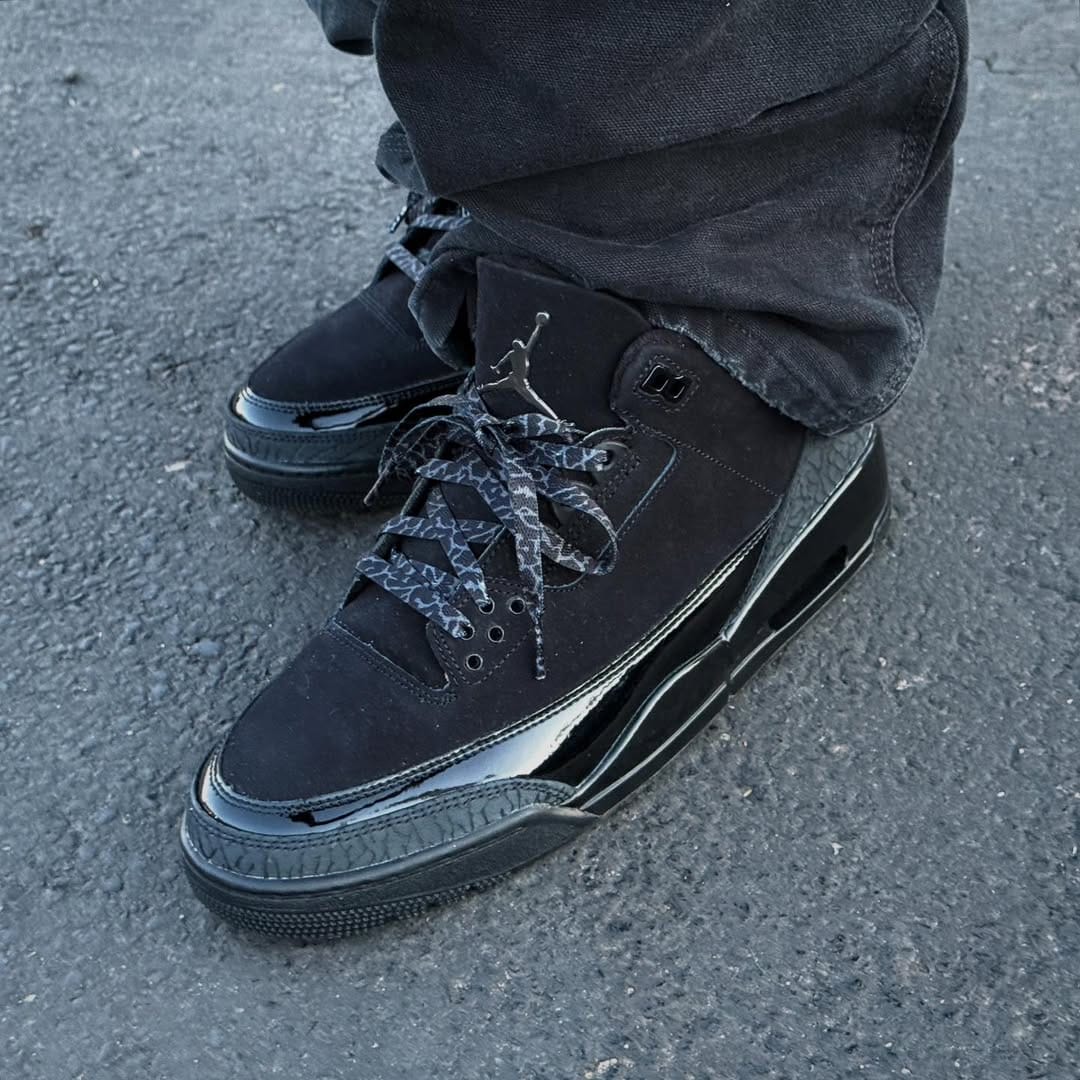 Nike Air Jordan Retro3 "Black Cat"