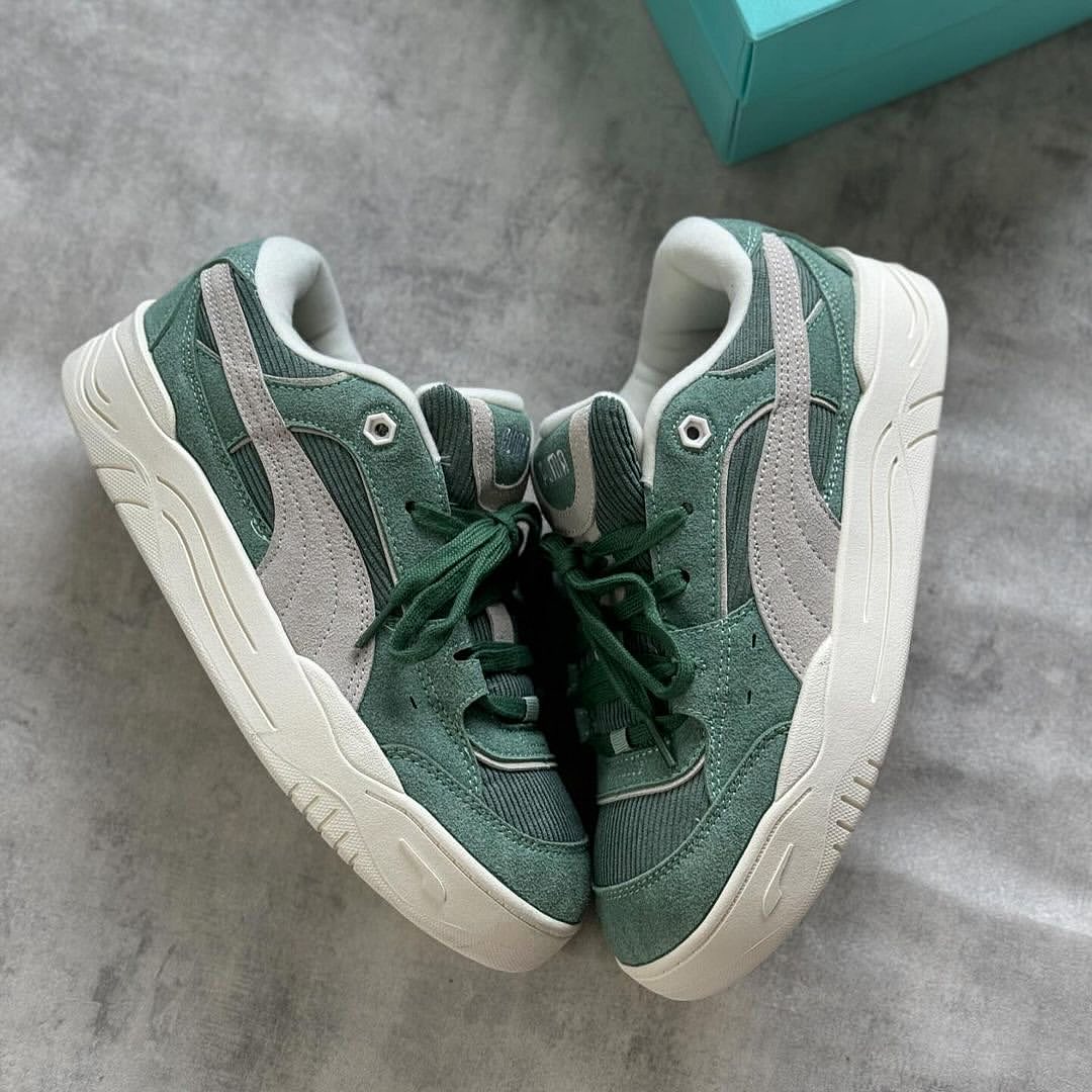 Puma 180 Corduroy "Green White"