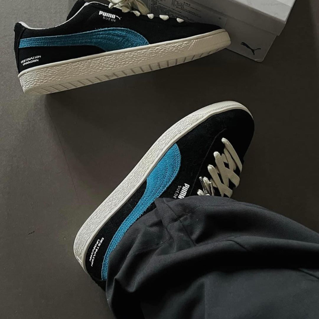 Liberaiders X Puma Suede "Black"