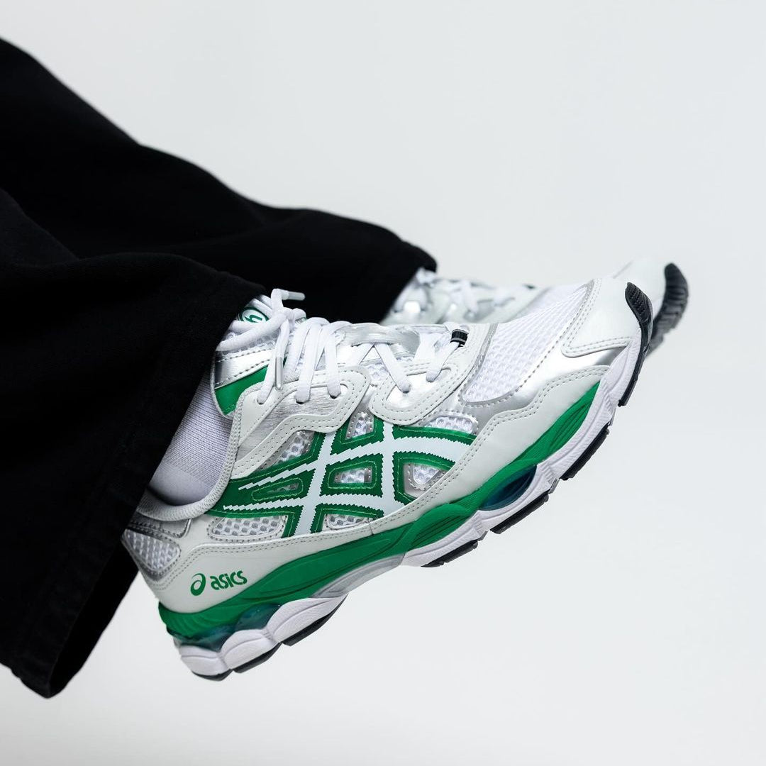 Asics Gel NYC x Hidden NY "White/Jolly Green"