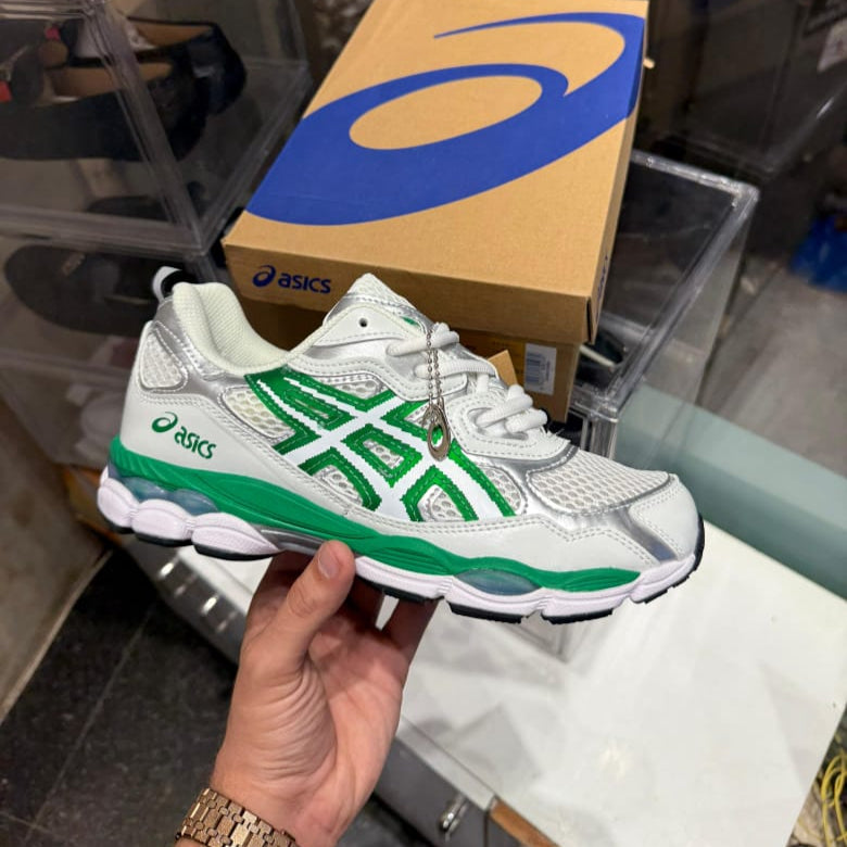 Asics Gel NYC x Hidden NY "White/Jolly Green"