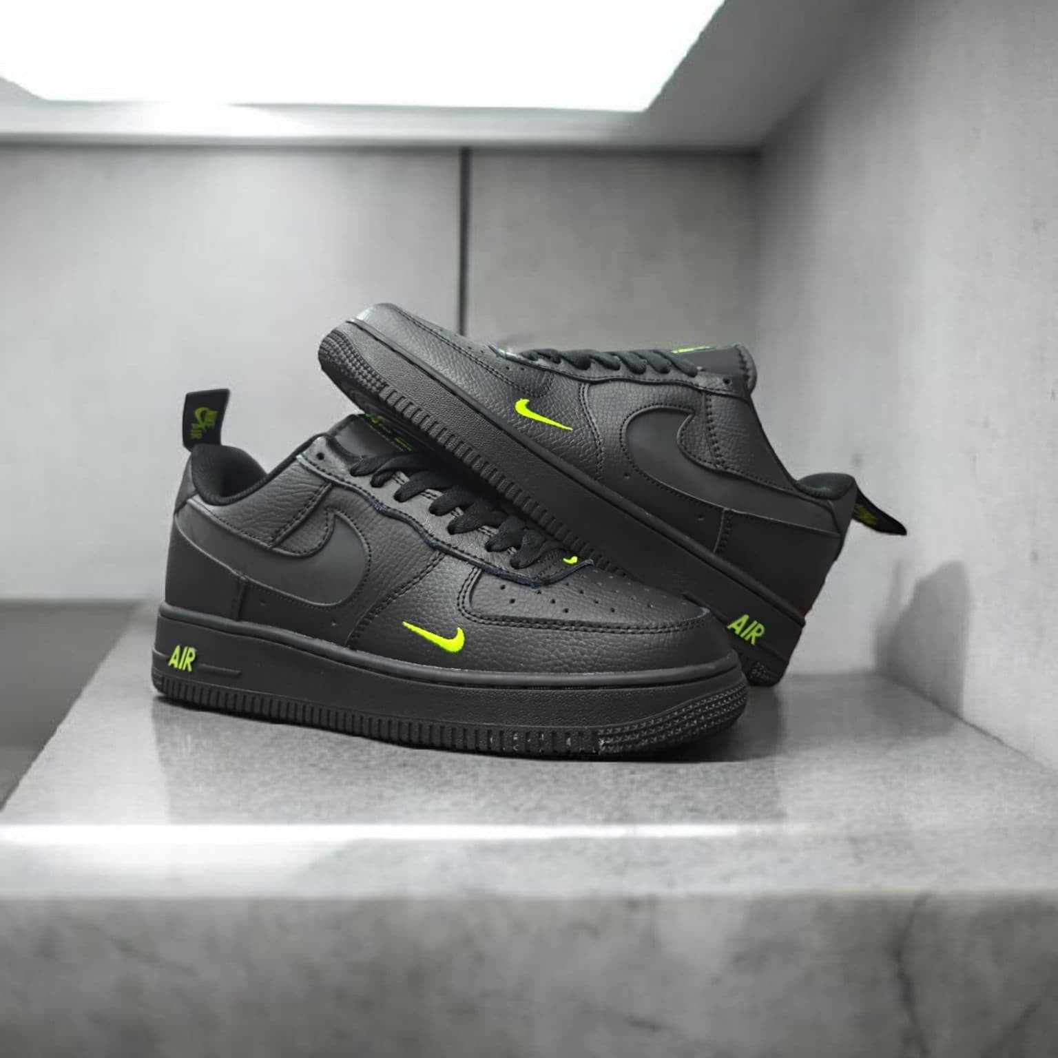 Nike Air Force 1 Low '07 "Black Volt"