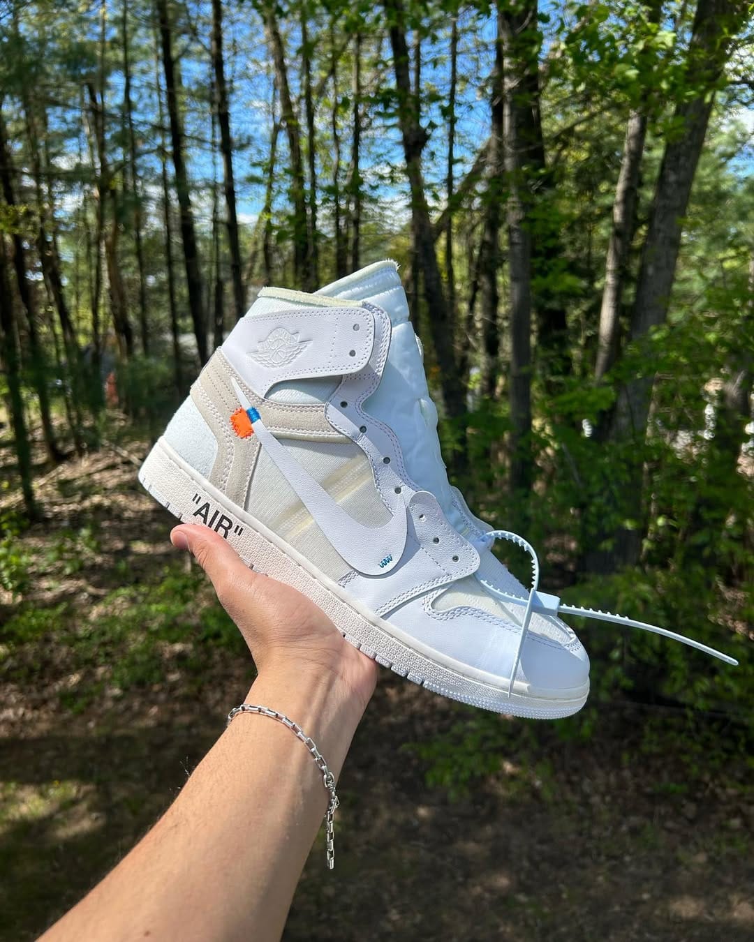 Off White X Nike Aj Retro1 High 'White'
