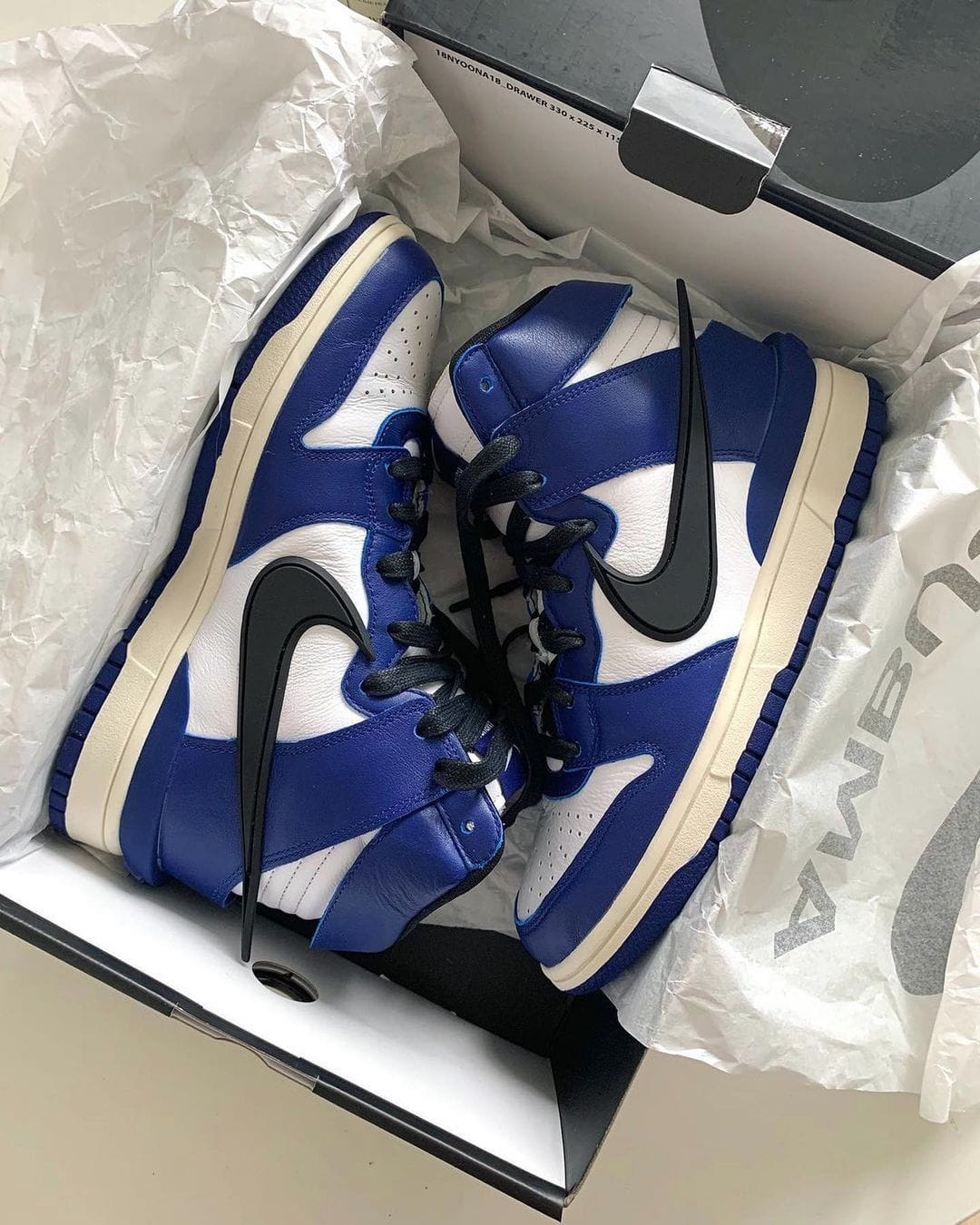 Ambush x Nike Dunk High "Deep Royal Blue"